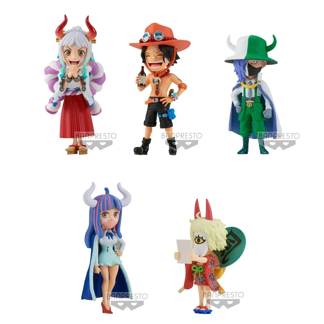 Banpresto 景品 海賊王 WCF 和之國 鬼島篇 Vol.2 半中盒六入