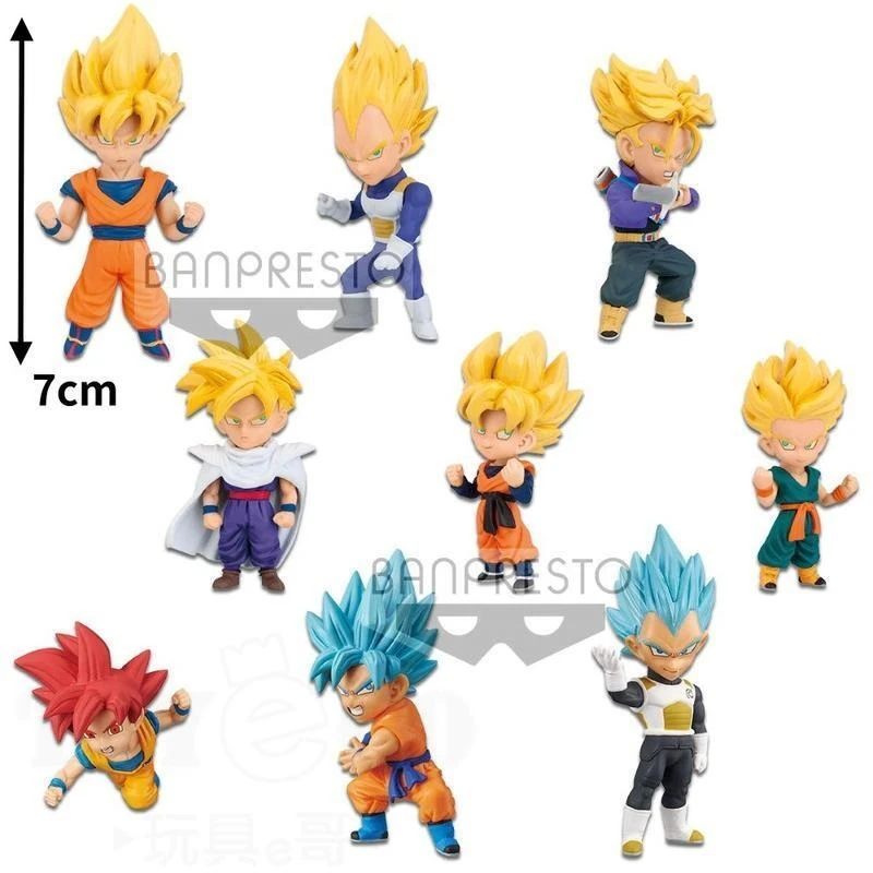 特價 Banpresto 景品七龍珠超 WCF 賽亞人特別篇 SAIYAN SPECIAL 一中盒12入