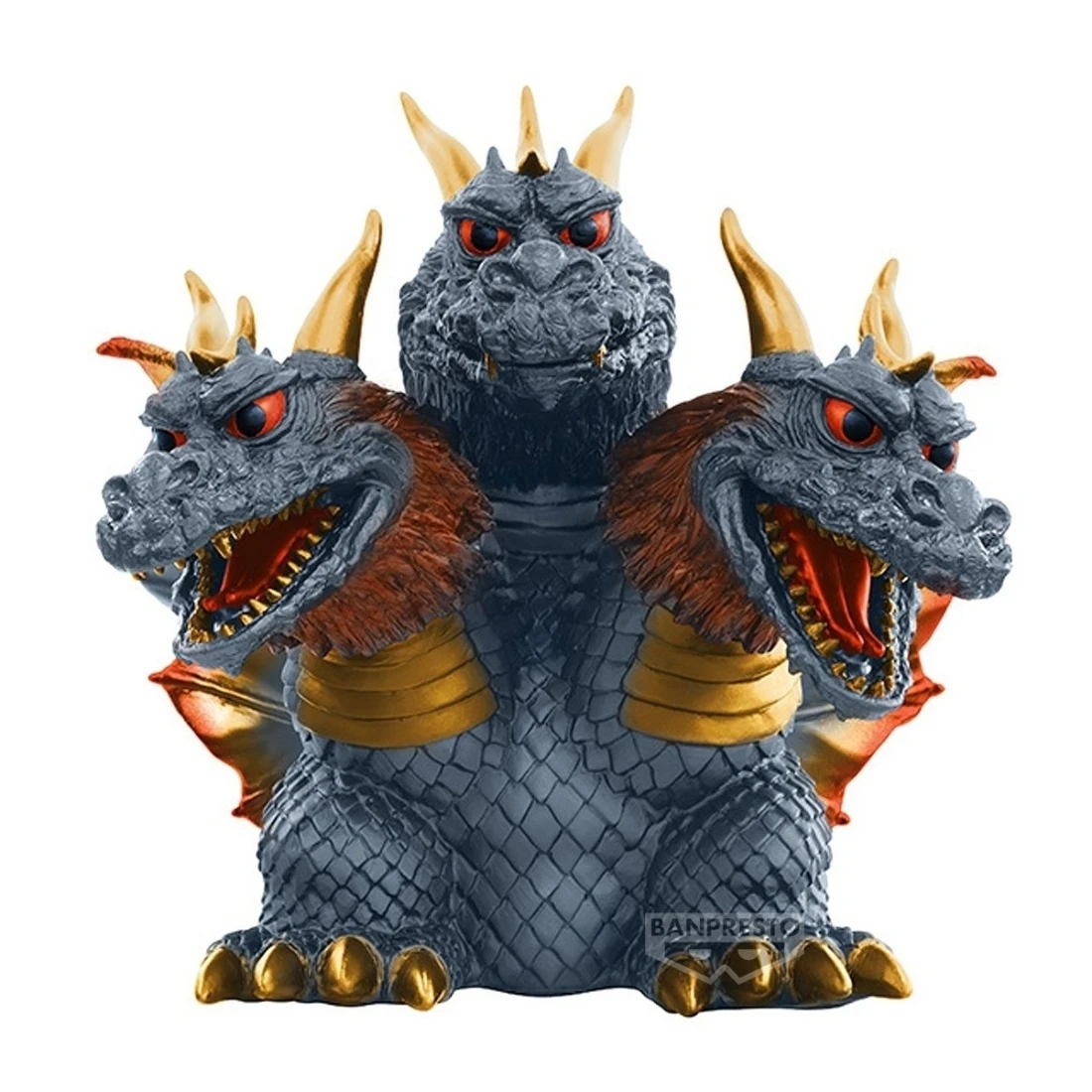 Banpresto 景品 東寶怪獸系列 鎮座獸 王者 基多拉 1964 B款