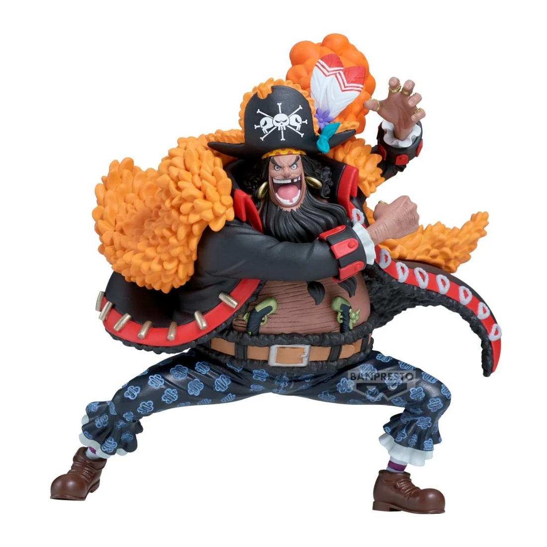 Banpresto 景品 海賊王 BATTLE RECORD 黑鬍子 馬歇爾 D 汀奇