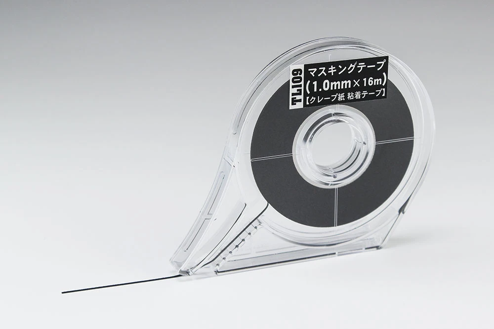 HASEGAWA 長谷川 TL-109 曲面凹凸面適用遮蓋膠帶 1.0*16M