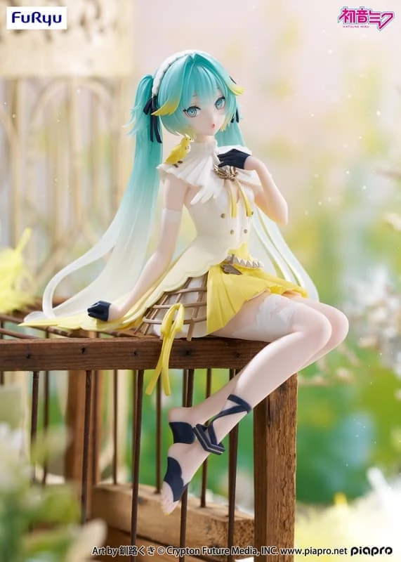 Furyu 景品 初音未來 金絲雀 泡麵蓋