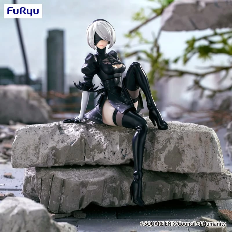 Furyu 景品 尼爾 自動人形Ver1.1a 2B 寄葉2號B型 泡麵蓋