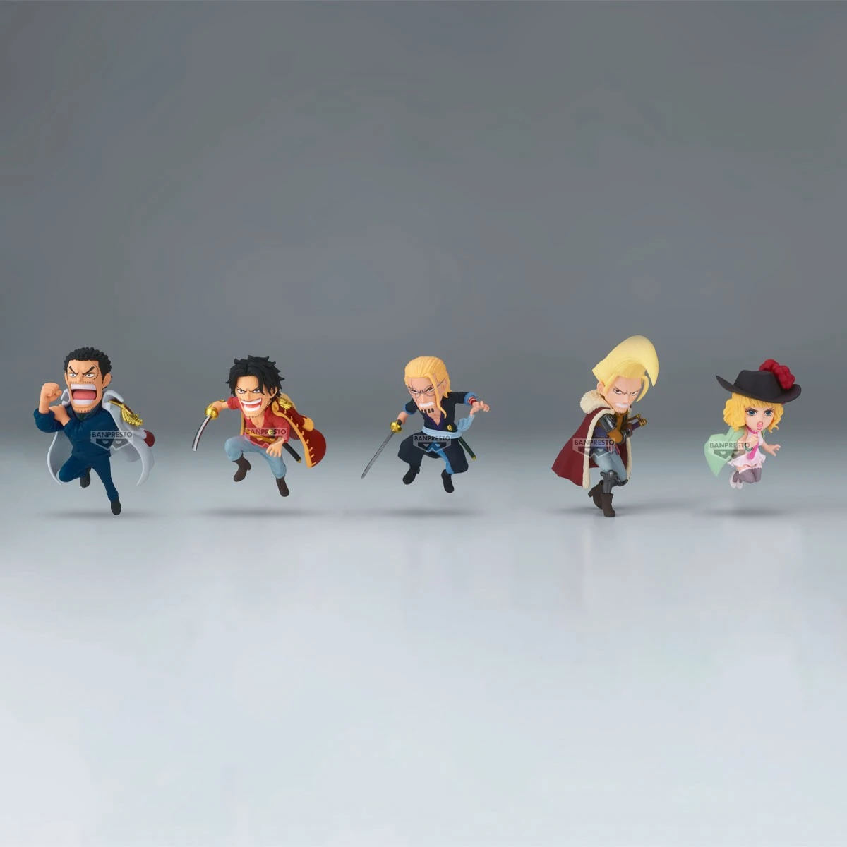 Banpresto 景品 海外限定 海賊王 WCF 神之谷 Vol.1 半中盒6入