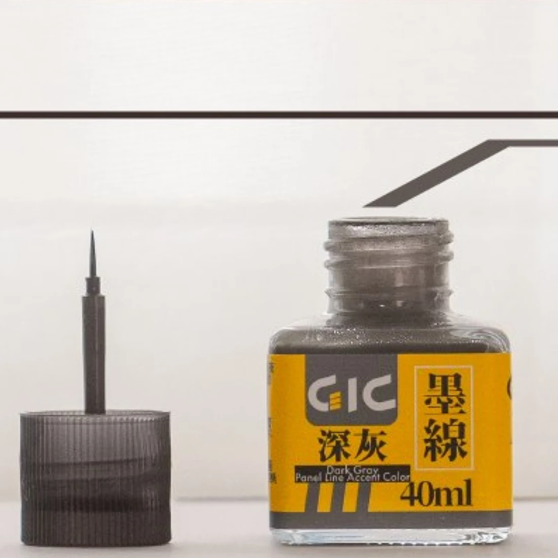 虎爪 GIC TW-01DG 水性墨線液 深灰 40ml