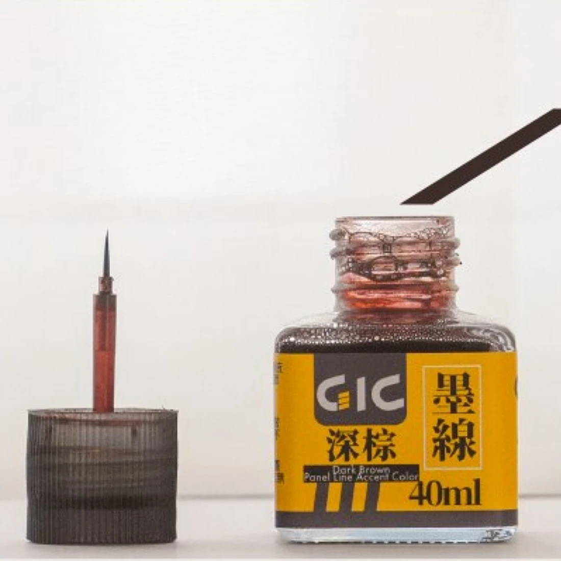 虎爪 GIC TW-01DB 水性墨線液 深棕 40ml