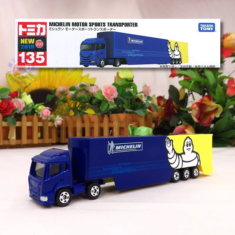 Tomica 135 米其林貨櫃車