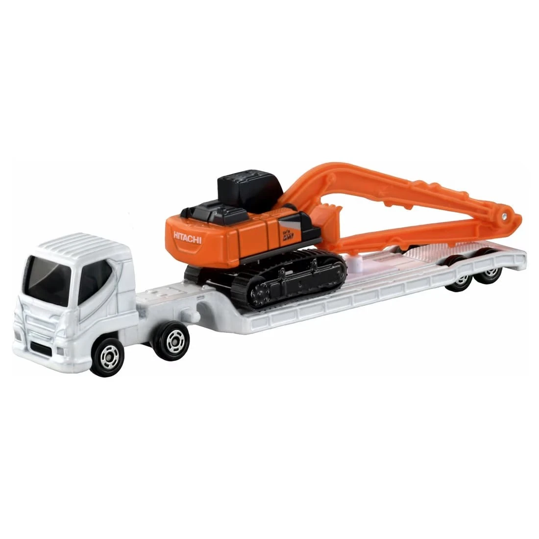 Tomica 143 日立建機 ZX210-7 SLF 重機搬送車