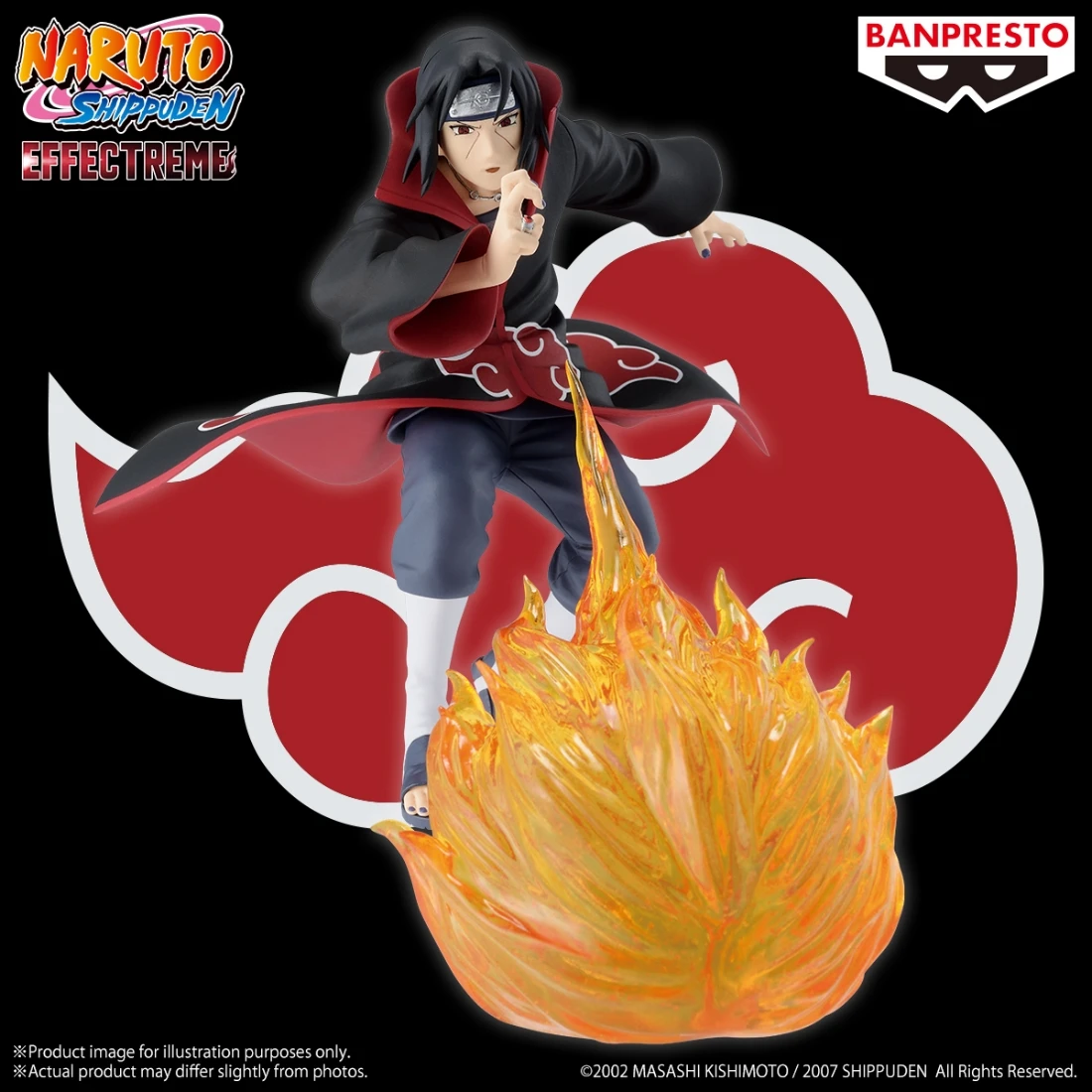 Banpresto 景品 火影忍者 疾風傳 EFFECTREME 曉 宇智波鼬 Ⅱ