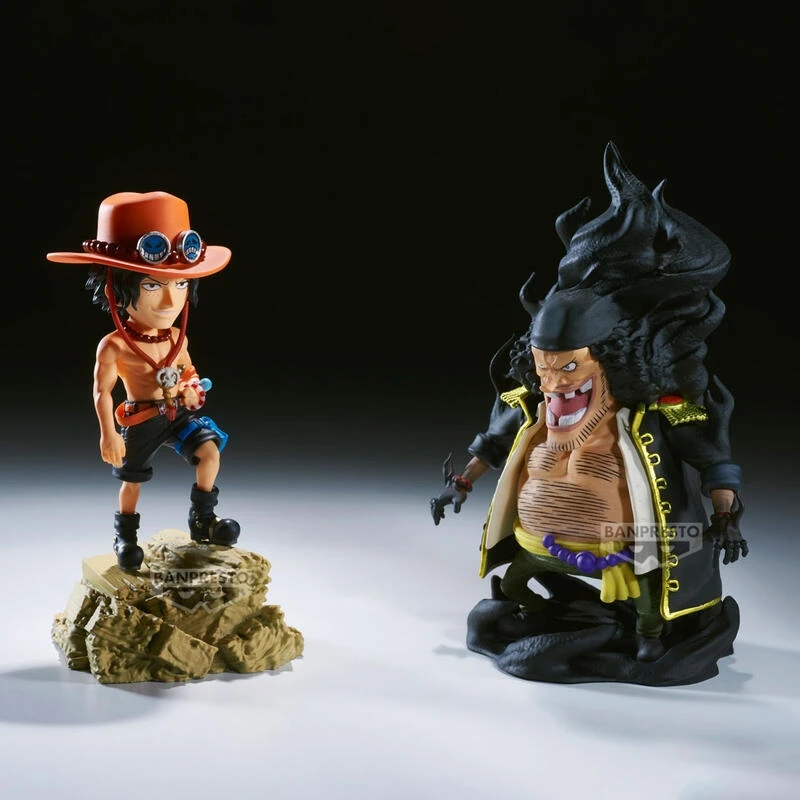 Banpresto 景品 海賊王 WCF LOG STORIES 火拳 艾斯 VS 黑鬍子 汀奇
