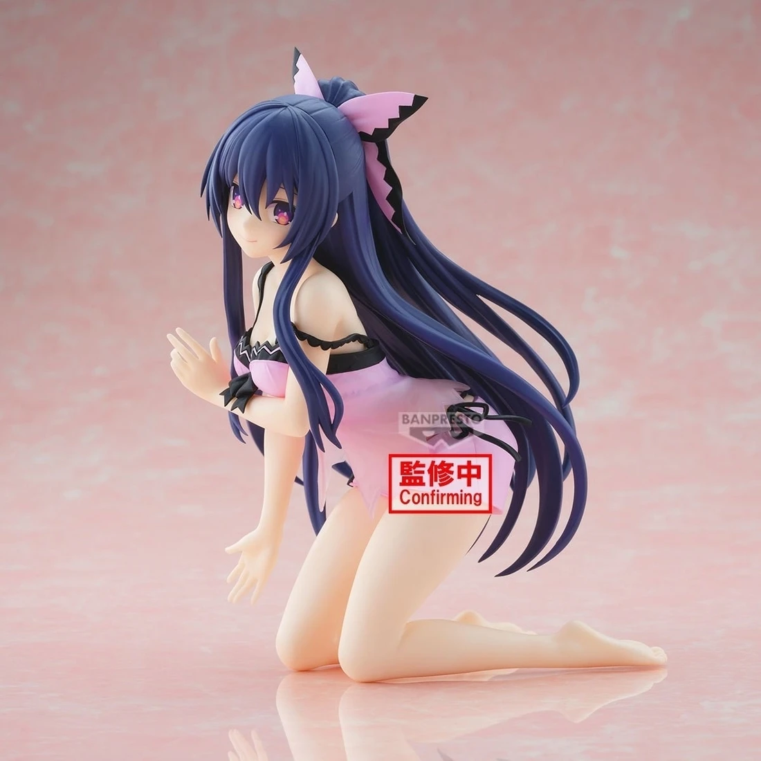 Banpresto 景品 約會大作戰 夜刀神十香 甜美絲綢洋裝 筆架
