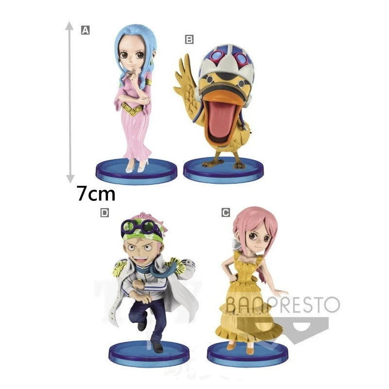 Banpresto 景品 海賊王 WCF 世界會議 VOL.1 小全 四款一套