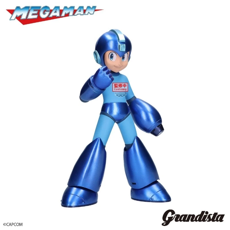 Banpresto 景品 Grandista 洛克人 金屬色