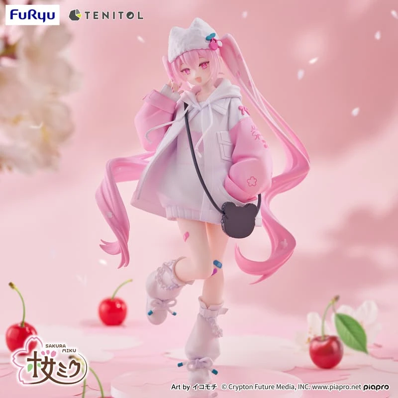 FuRyu 景品 TENITOL petit 初音未來 櫻未來 Cool style