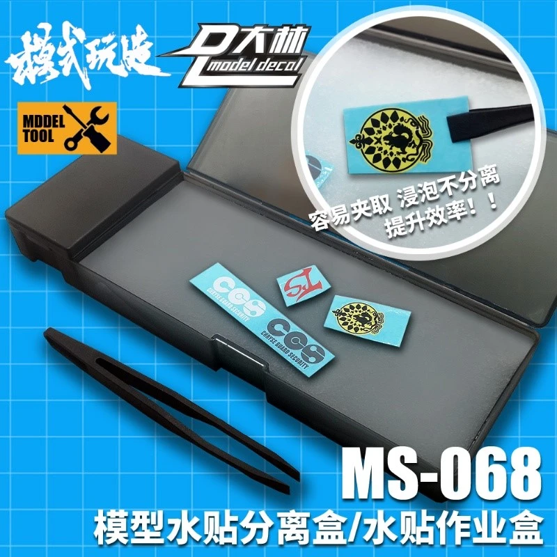 模式玩造 MS068 模型專用水貼盒