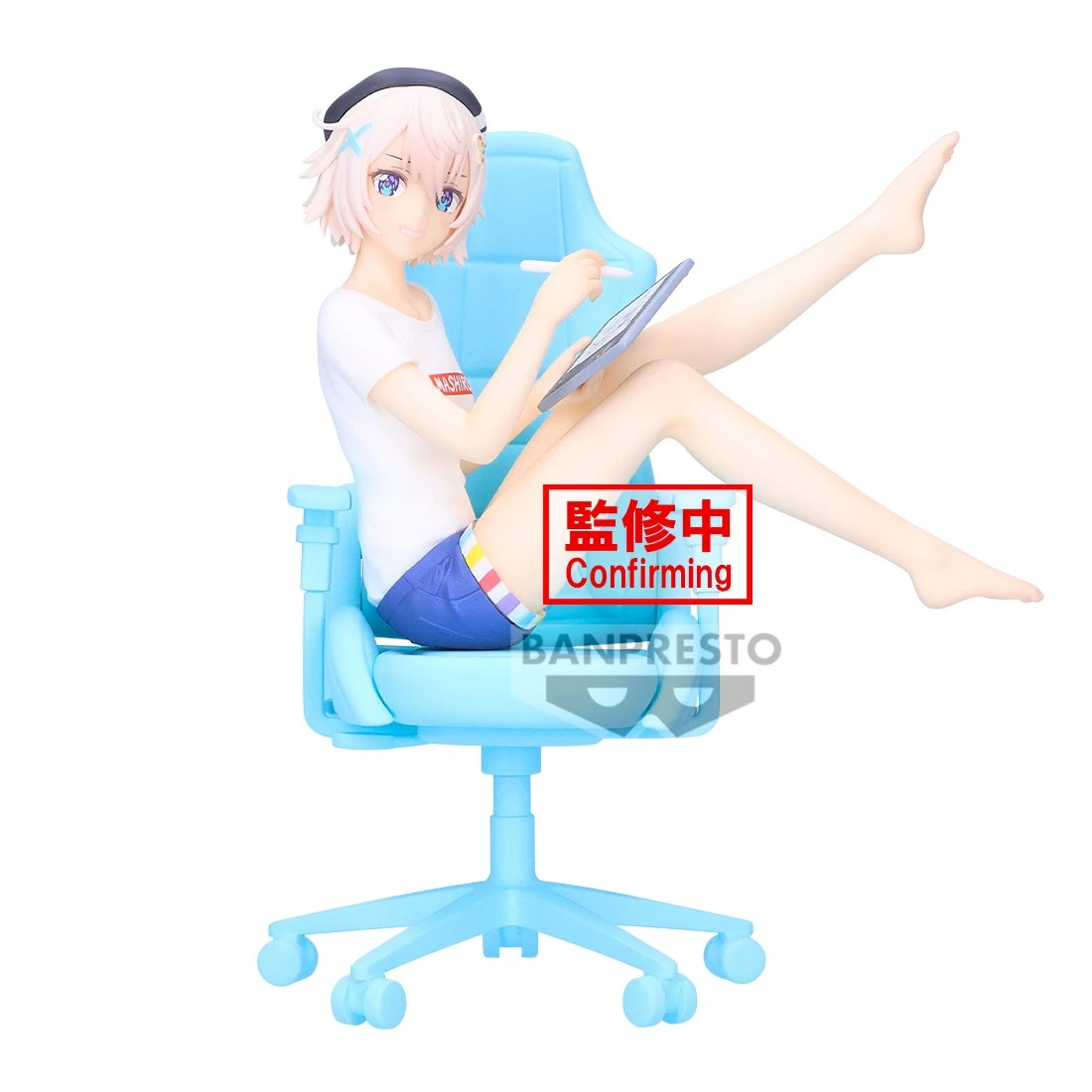 Banpresto 景品 身為VTuber的我因為忘記關台而成了傳說 彩真白
