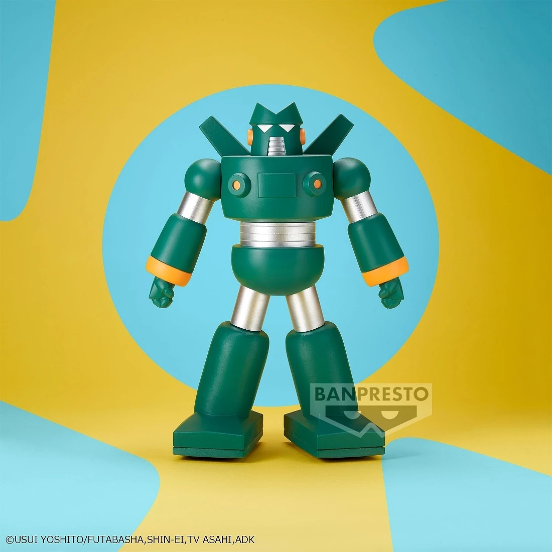 Banpresto 景品 蠟筆小新 SOFVIMATES 大軟膠 康達姆機器人