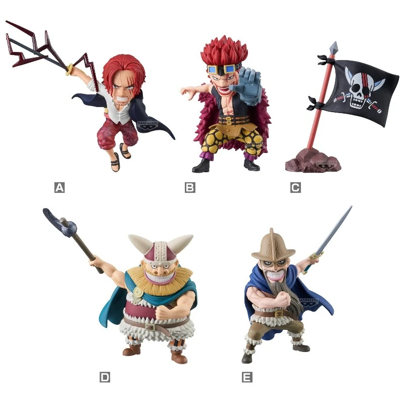 Banpresto 景品 海外限定 海賊王 WCF 巨人族王國 艾爾帕布 半中盒6入