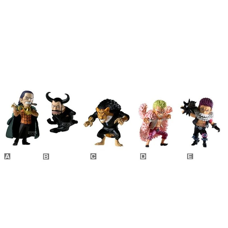 Banpresto 景品 海外限定 海賊王 WCF 好敵手篇 半中盒6入