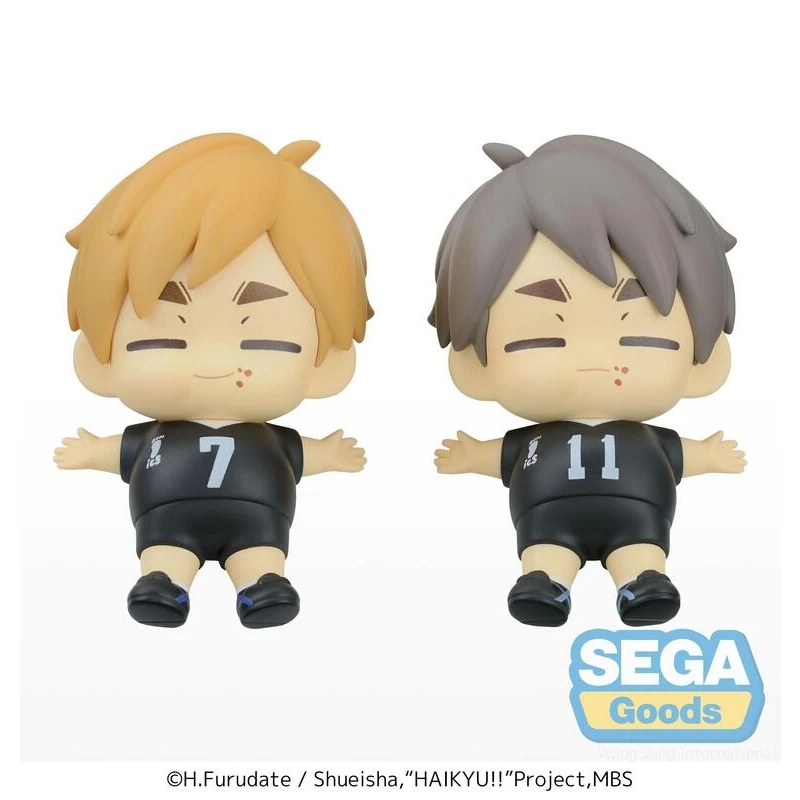 SEGA 景品 排球少年 吃飽飽 Q版 迷你公仔 宮侑 宮治