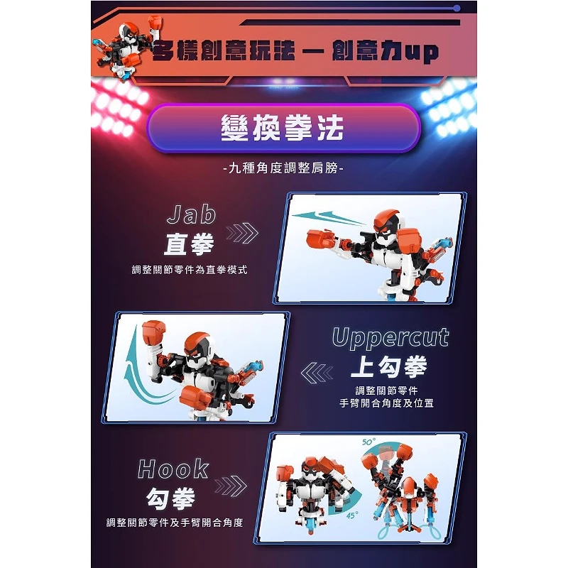 寶工 Pro'sKit 科學玩具 GE-638 寶工 拳擊寶貝