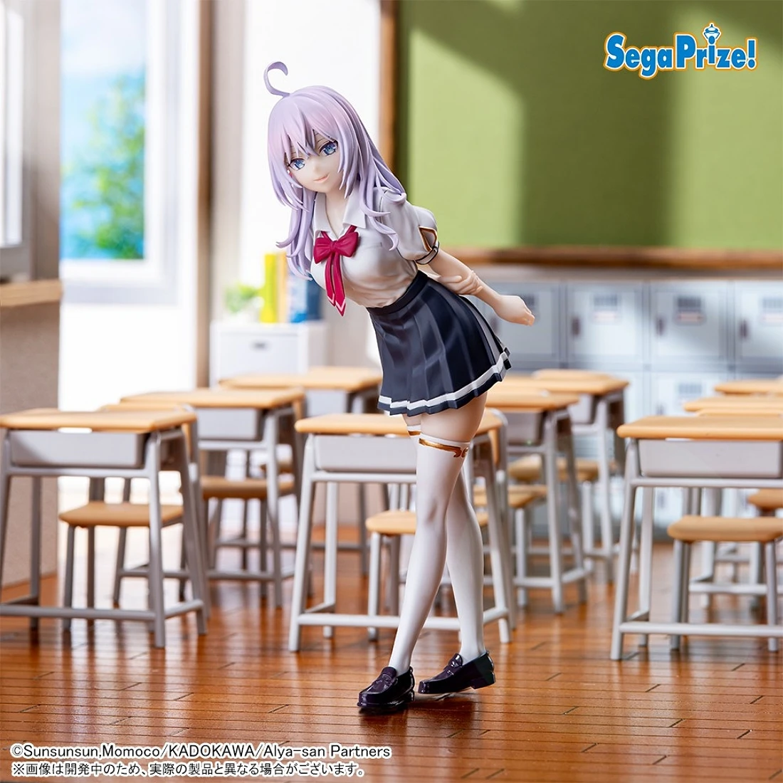 SEGA 景品 Luminasta 不時輕聲地以俄語遮羞的鄰座艾莉同學 艾莉 夏季制服