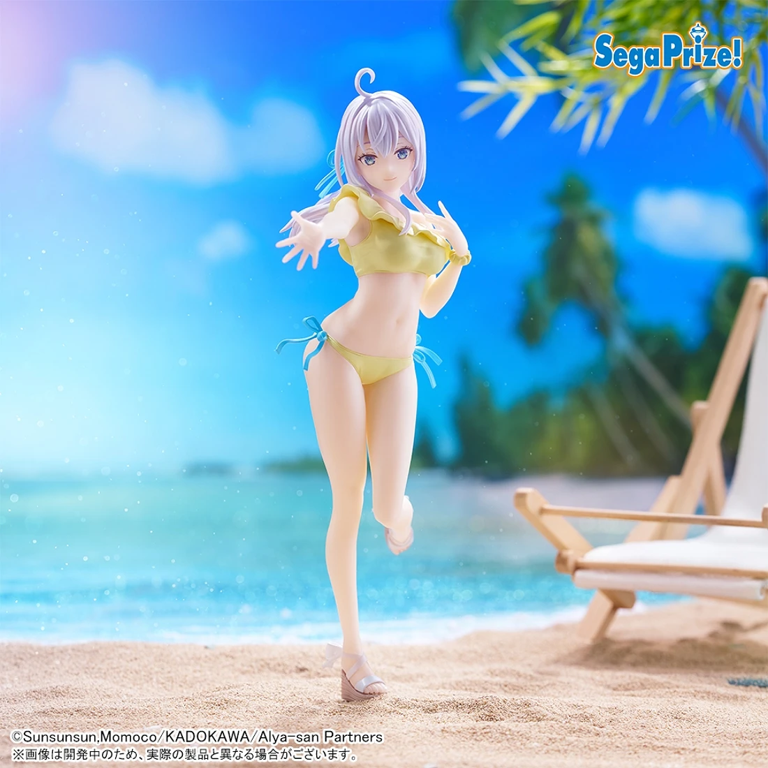 SEGA 景品 Luminasta 不時輕聲地以俄語遮羞的鄰座艾莉同學 艾莉 泳裝