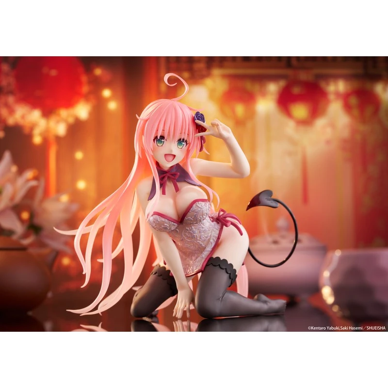 TAITO 景品 出包王女 Desktop Cute 拉拉 旗袍