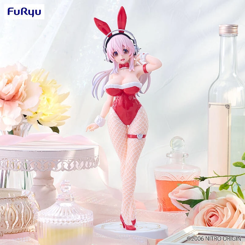 FuRyu 景品 BiCute 超級索尼子 兔女郎 紅色