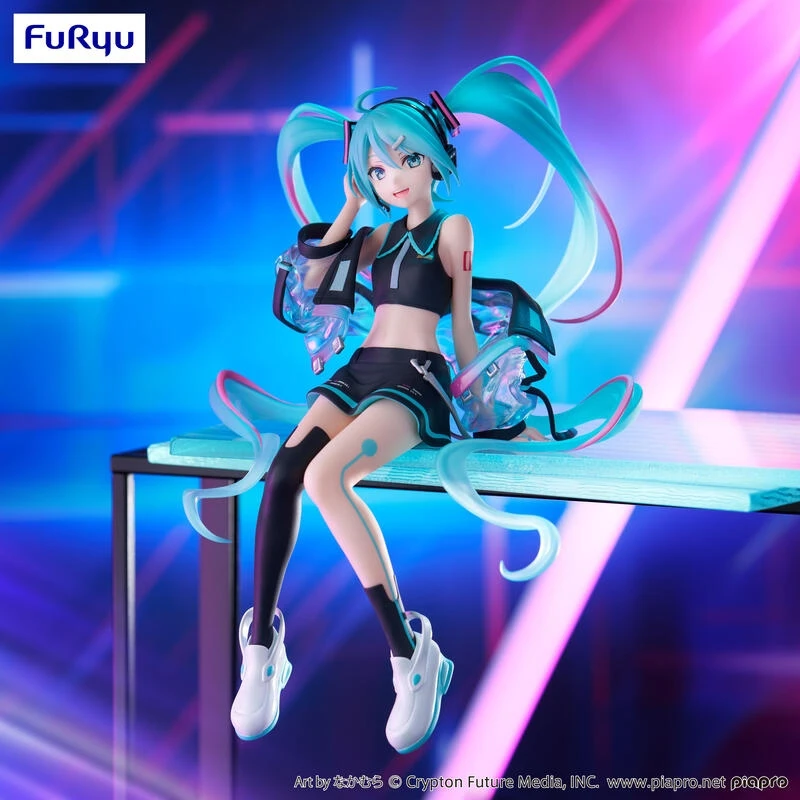 FuRyu 景品 初音未來 Neon Cyber 泡麵蓋