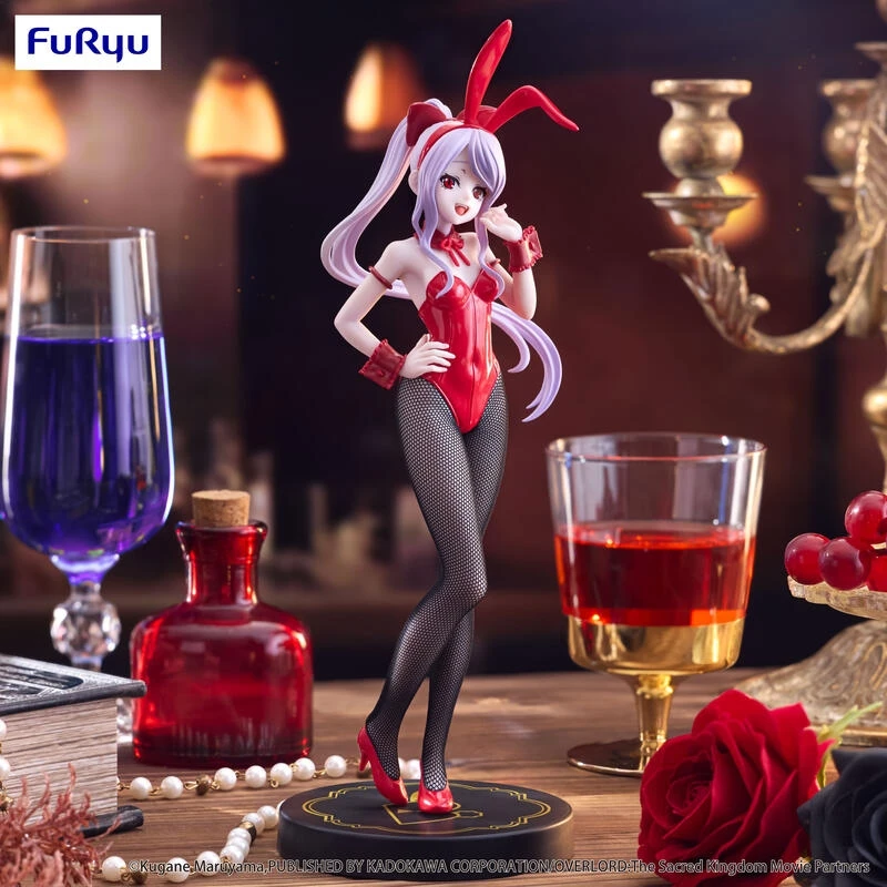 FuRyu 景品 OVERLORD 夏提雅 BiCute 兔女郎 紅色