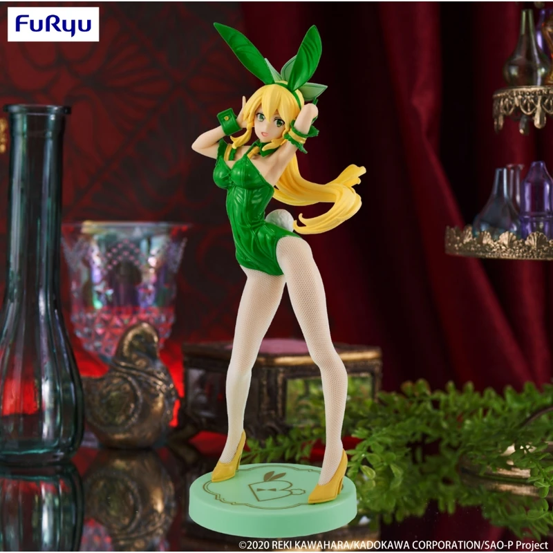 FuRyu 景品 刀劍神域 BiCute 兔女郎 莉法 精靈綠
