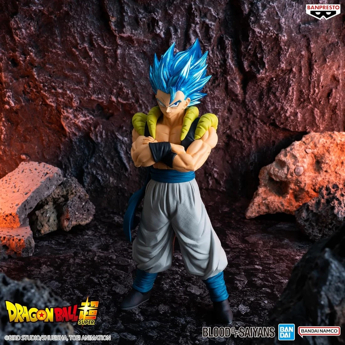 Banpresto 景品 七龍珠 賽亞人之血 超級賽亞人之神 悟吉塔