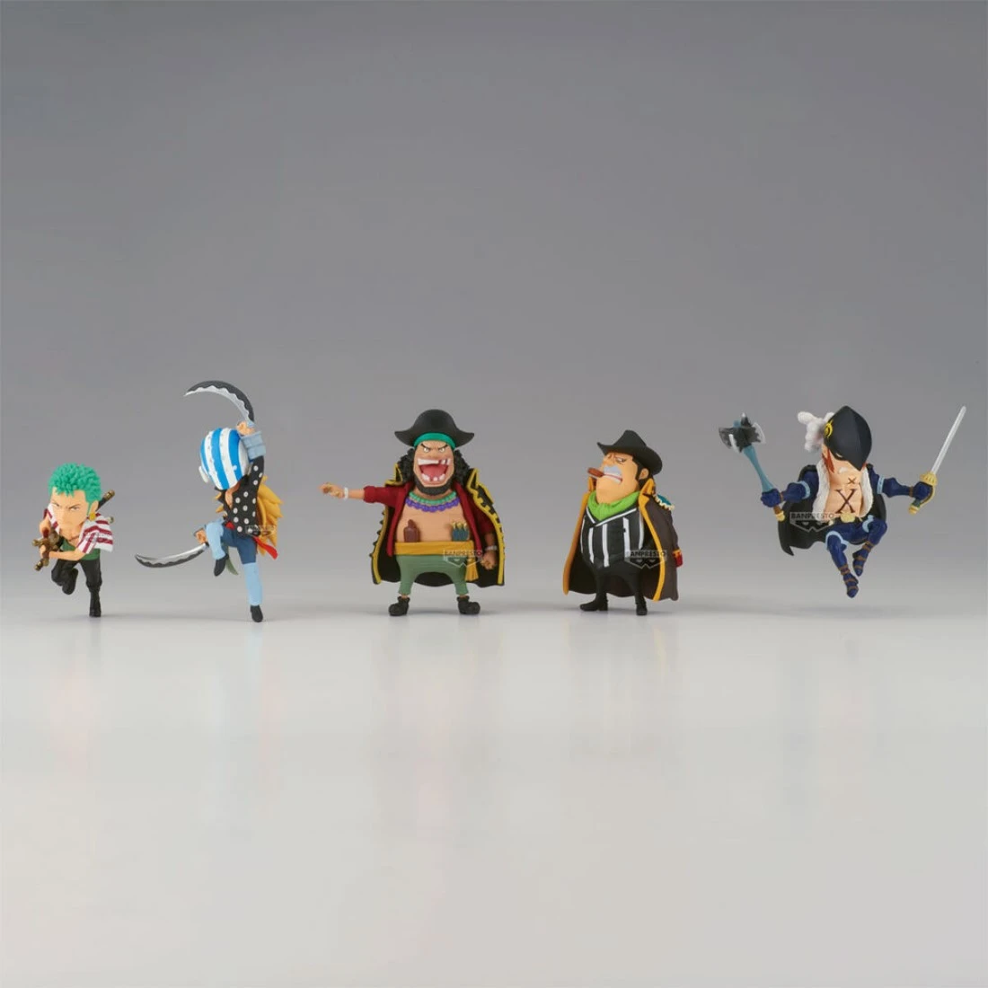 Banpresto 景品 海外限定 海賊王 WCF 夏波帝諸島 超新星 最惡劣世代 2 半中盒6入