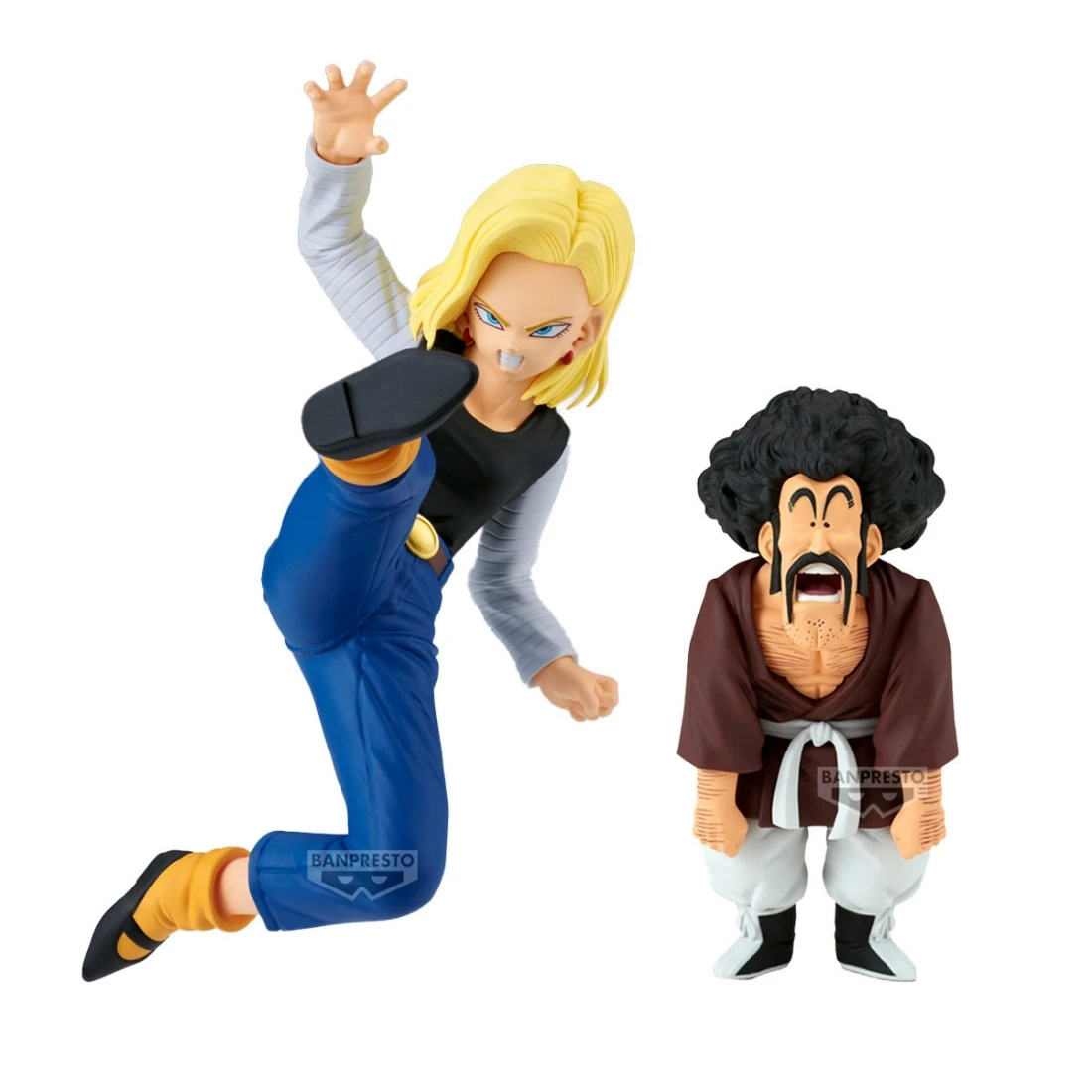 Banpresto 景品 七龍珠 MATCH MAKERS 人造人18號 VS 撒旦先生