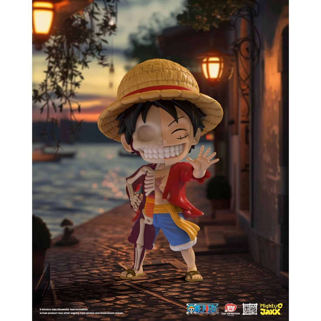 特價 Mighty Jaxx XXRAY 6吋 半剖 海賊王 通緝系列 魯夫