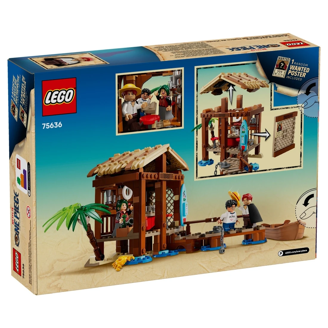Lego 樂高 Netflix ONE PIECE 海賊王 75636 風車村小屋
