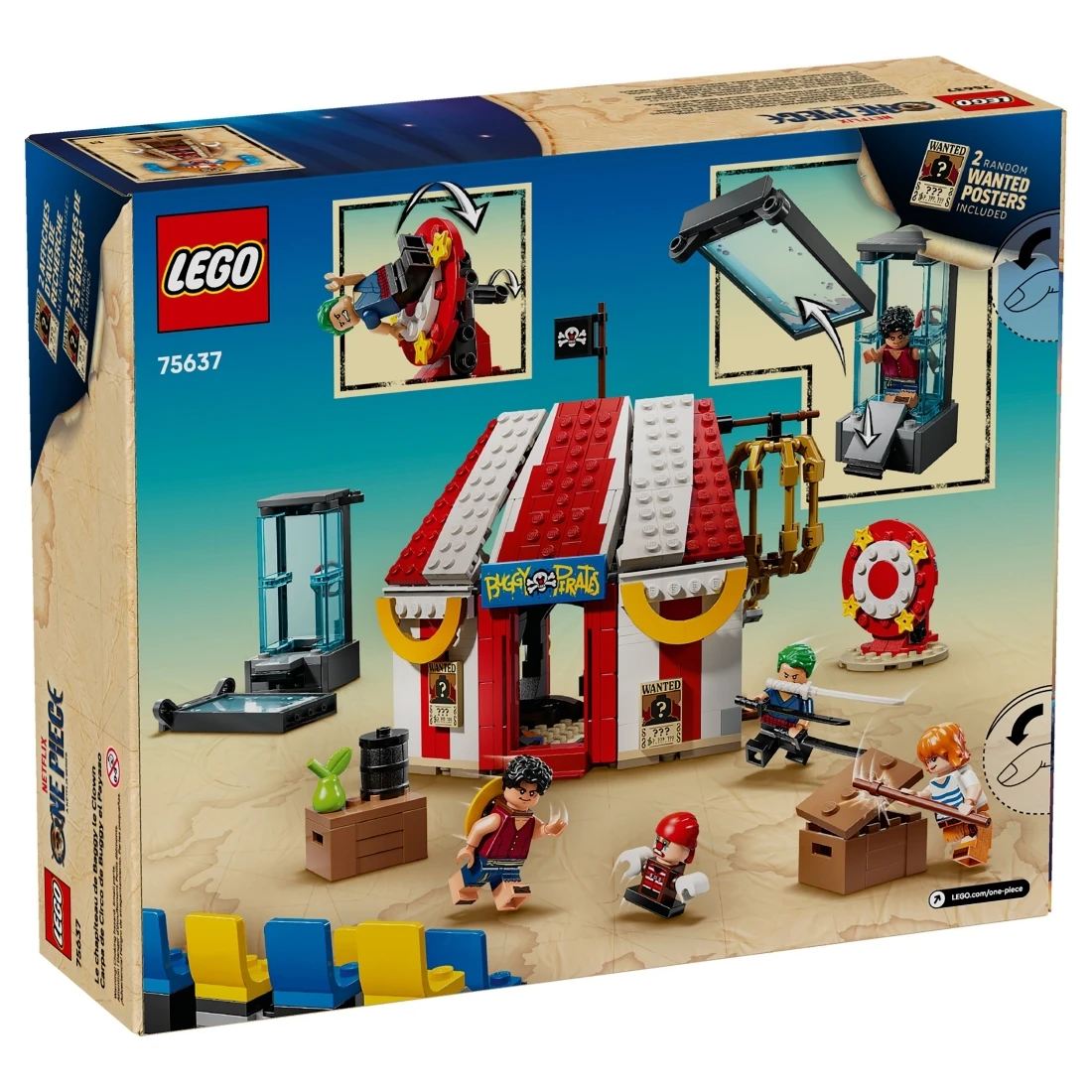 Lego 樂高 Netflix ONE PIECE 海賊王 75637 小丑巴其的馬戲團帳篷