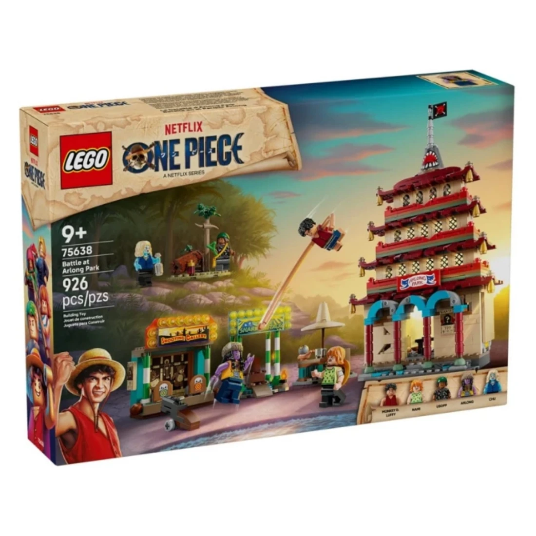 Lego 樂高 Netflix ONE PIECE 海賊王 75638 惡龍樂園之戰
