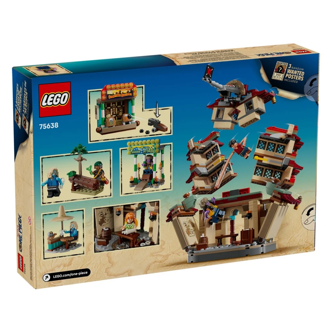 Lego 樂高 Netflix ONE PIECE 海賊王 75638 惡龍樂園之戰