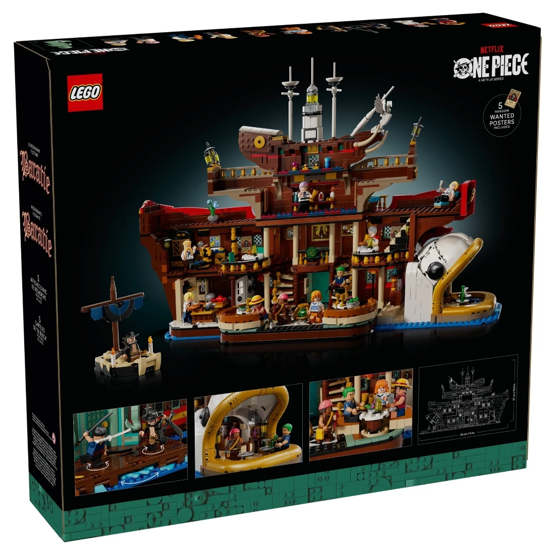 Lego 樂高 Netflix ONE PIECE 海賊王 75640 芭拉蒂海上餐廳