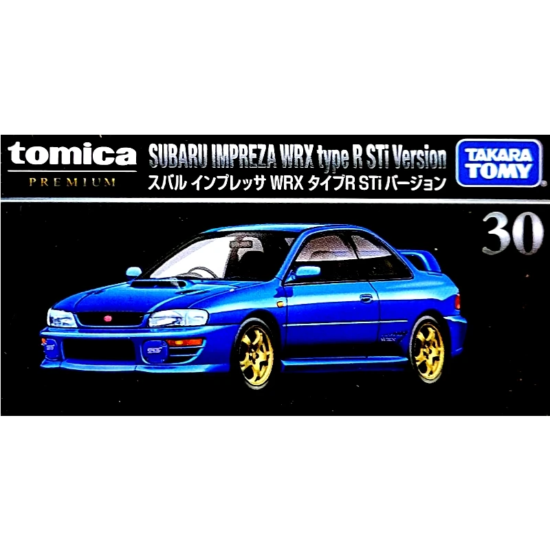 Tomica Premium 30 速霸陸 Subaru Impreza WRX Type R Sti version