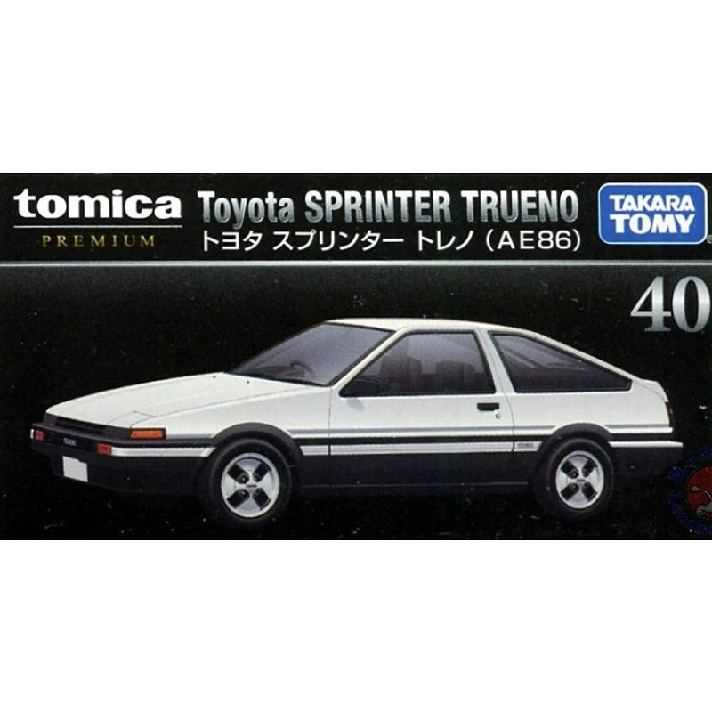 Tomica Premium 40 豐田 Toyota AE86 Sprinter Treno