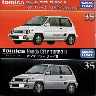 Tomica Premium 35 本田Honda City TurboⅡ一般&初回版