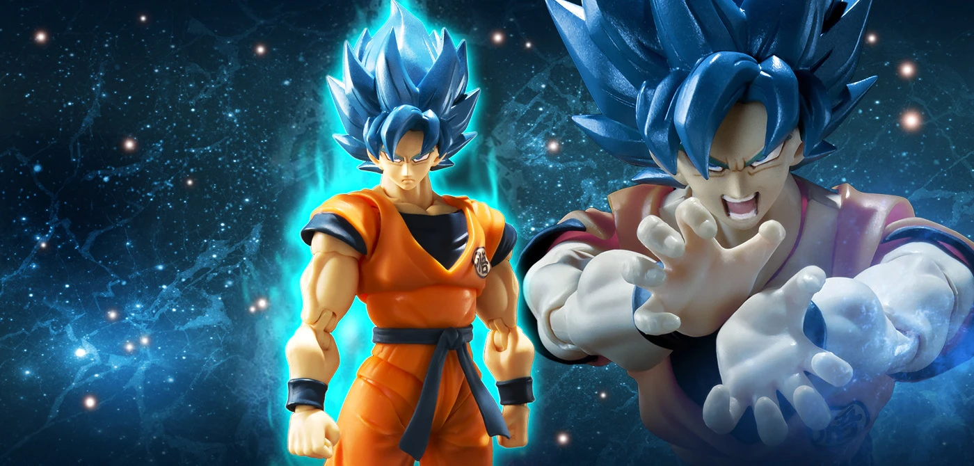 代理版 SHF 七龍珠超 劇場版 孫悟空 超級賽亞人之神