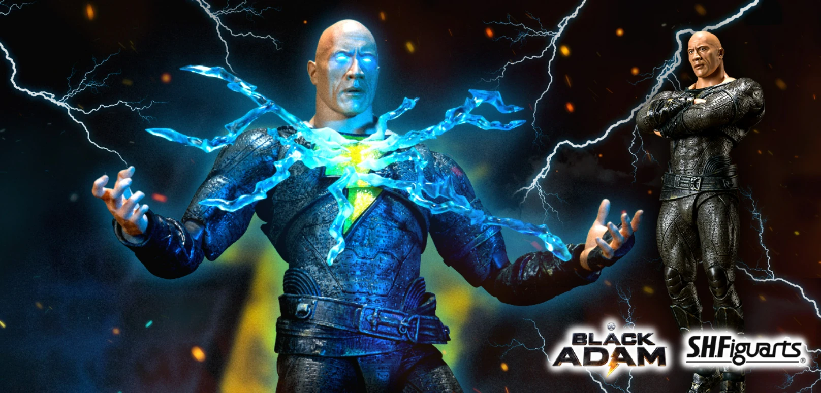 代理版 SHF DC 黑亞當 BLACK ADAM 巨石強森