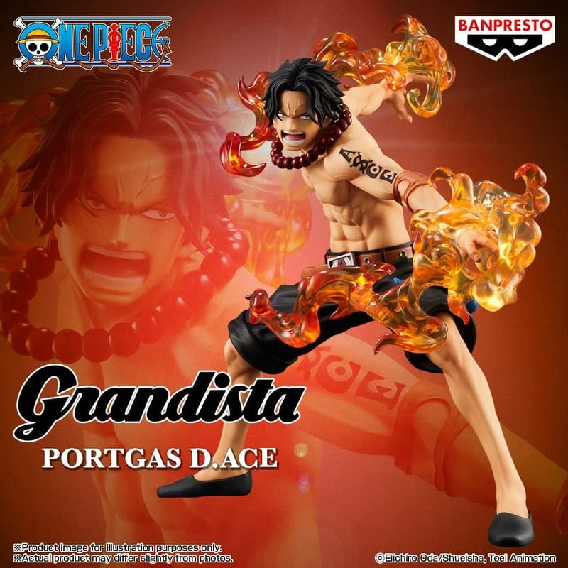 Banpresto 景品 海外限定 海賊王 Grandista 火拳 艾斯