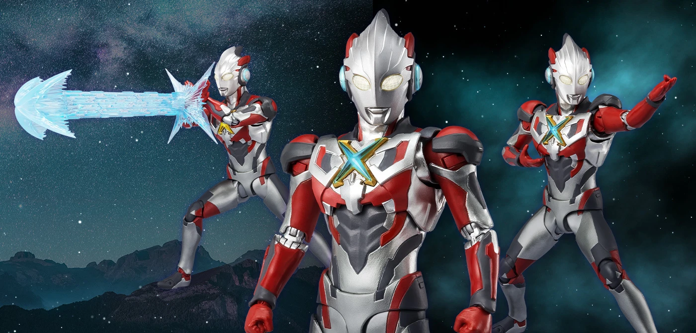 代理版 SHF 超人力霸王 X 新世代之星