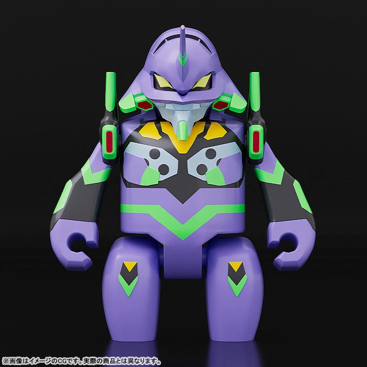代理版 GSC BRICKROID 福音戰士 新劇場版 EVANGELION 初號機