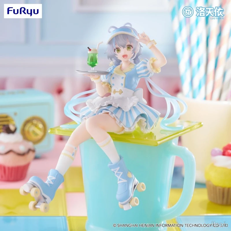 FuRyu 景品 洛天依 服務生 泡麵蓋